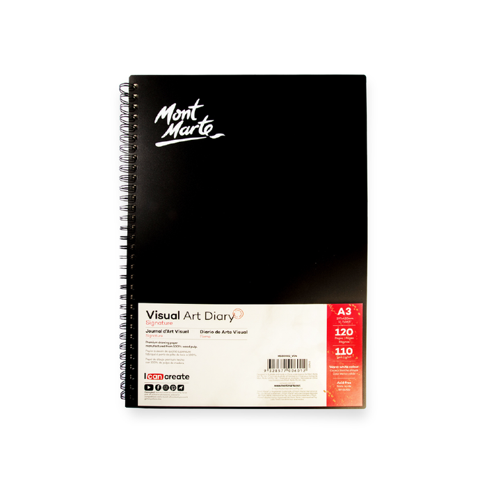 Visual Art Diary A3 120page