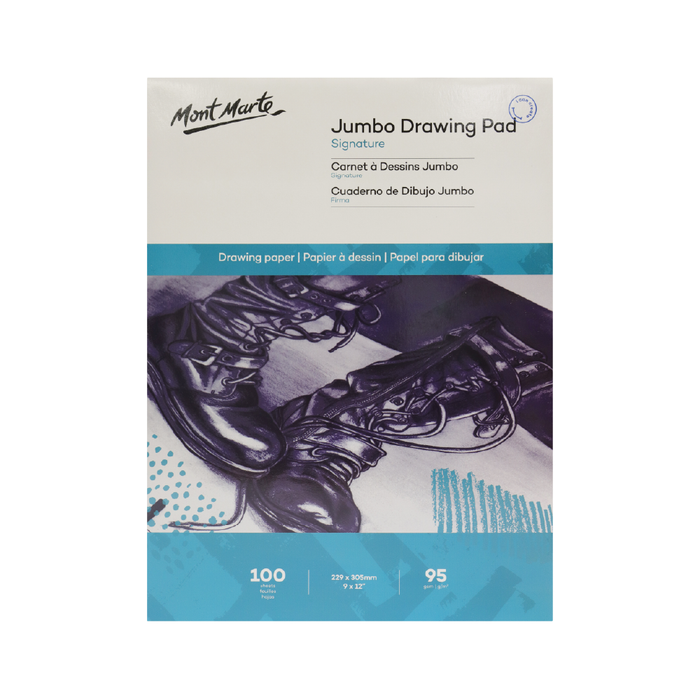 Jumbo Drawing Pad 22.9 × 30.5cm 100 Sheets