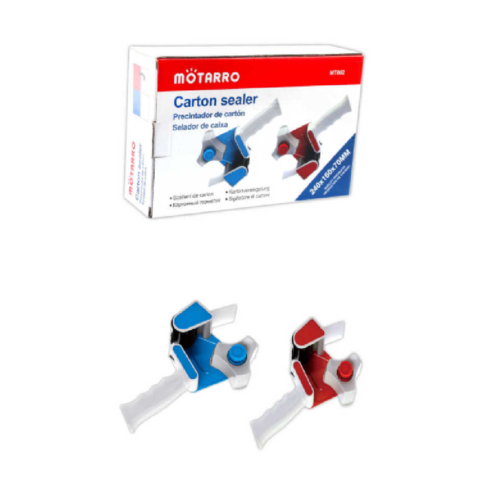 Carton Sealer 240x160x70Blue/Red