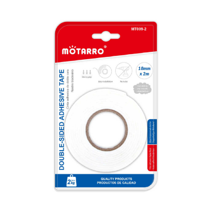 Double-Sided Foam Tape 18 × 2m