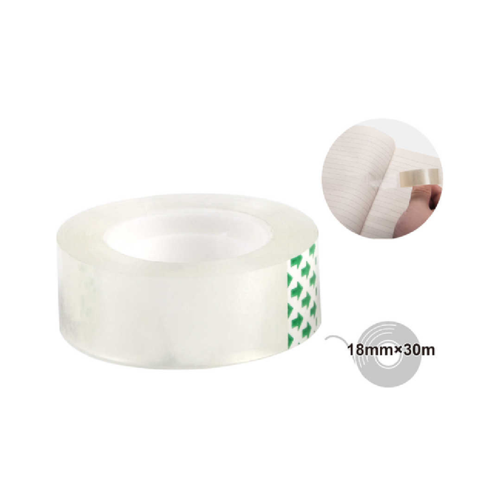 Clear Tape 18× 30m 2pcs