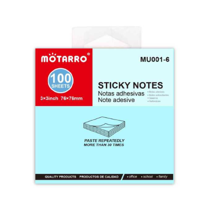 Sticky Notes 76 × 76400pcs 4 Color Mixed