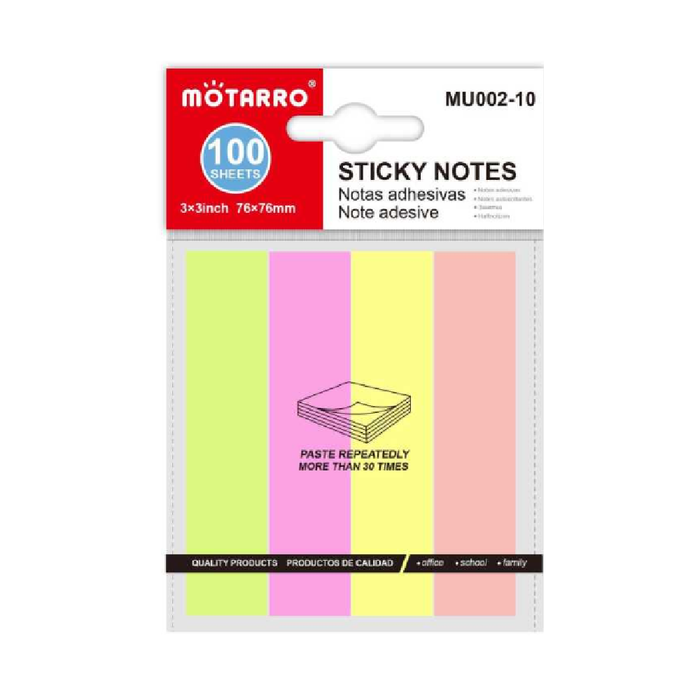 4 in One Sticky Notes 76 × 76100pcs