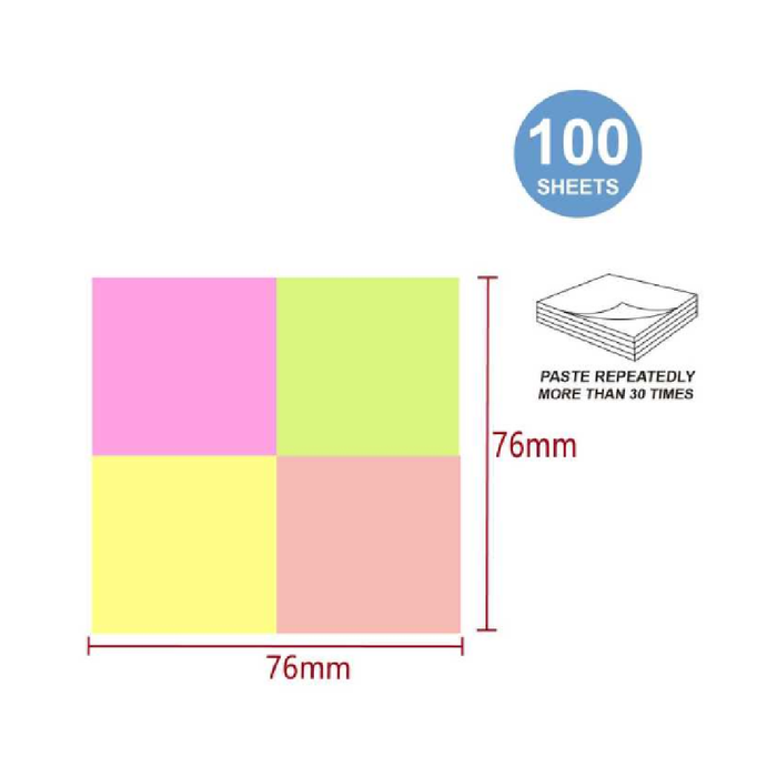 Sticky Notes 76 × 76100pcs