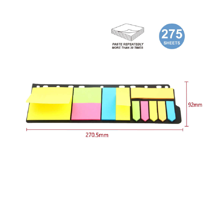 Sticky Notes Assorted Value Pack 25pcs