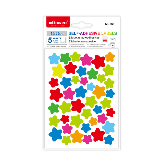 Labels Star 5pcs