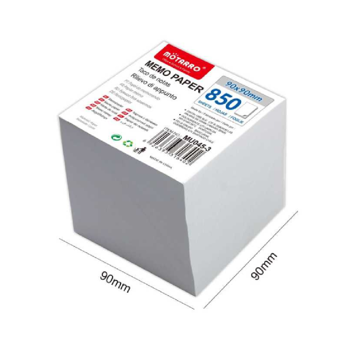 Memo Paper White 90 × 9080g 850pages