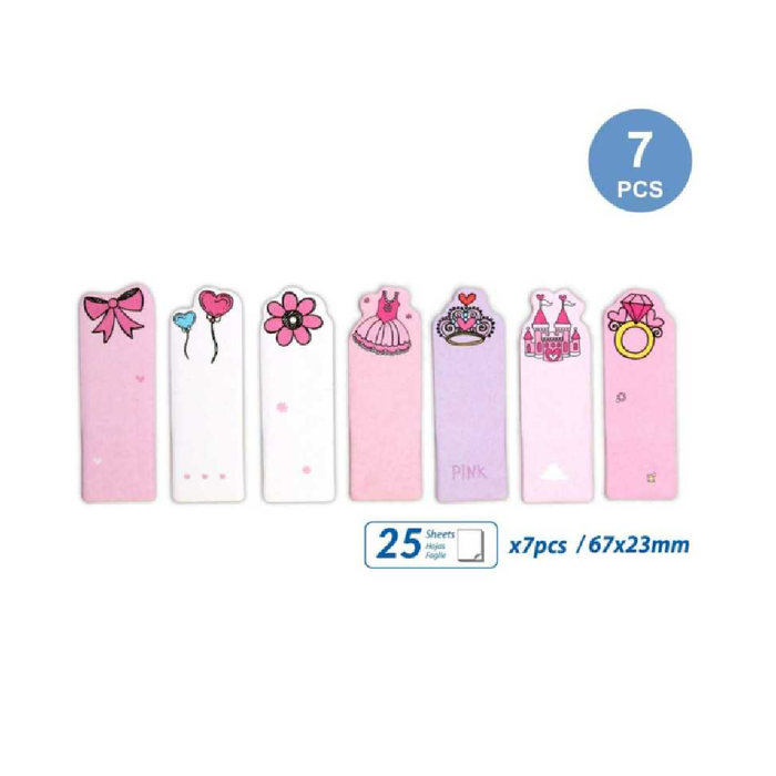 Adhesive Notes Assorted Princess 67 × 2325sheets