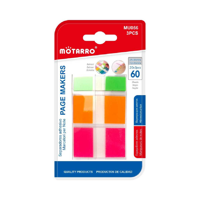 Sticky Tabs Assorted 20sheets