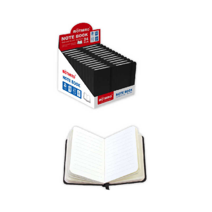 A7 Notebook 80g 100pages Black