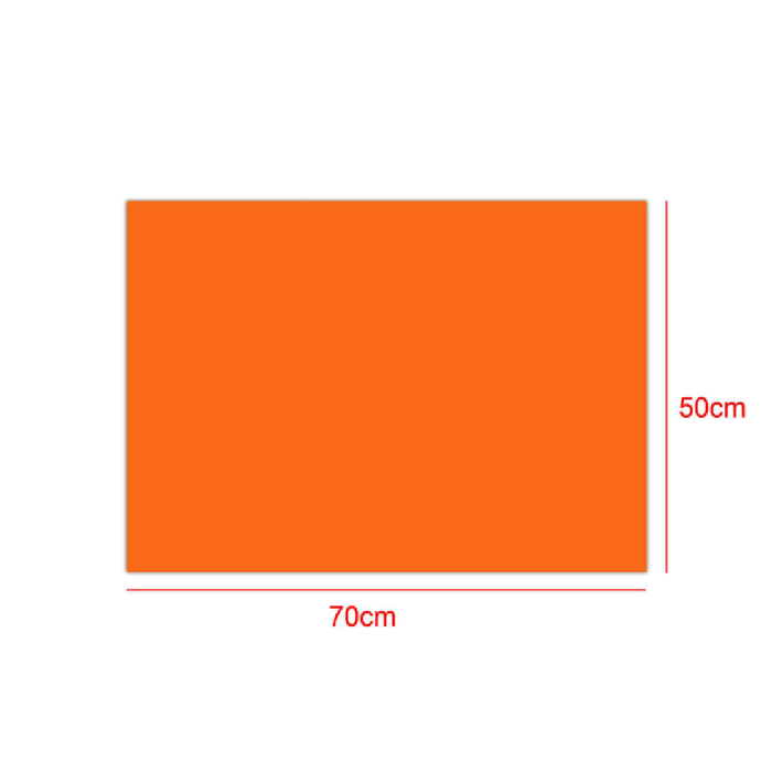 Cardboard 50 × 70cm 230g 25pcs Orange