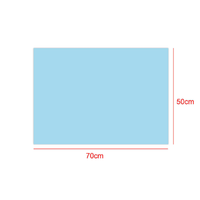 Cardboard 50 × 70cm 230g 25pcs Sky Blue