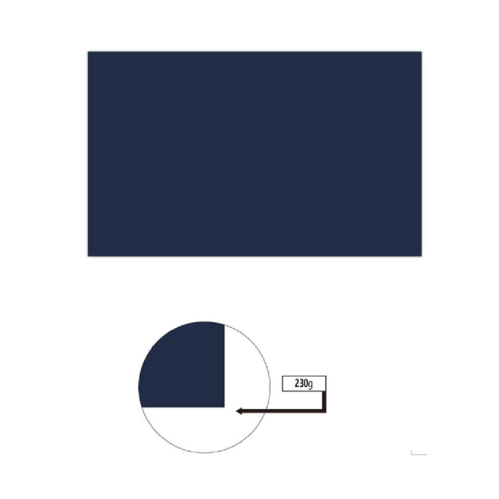 A4 Cardboard 230g 50pcs Navy