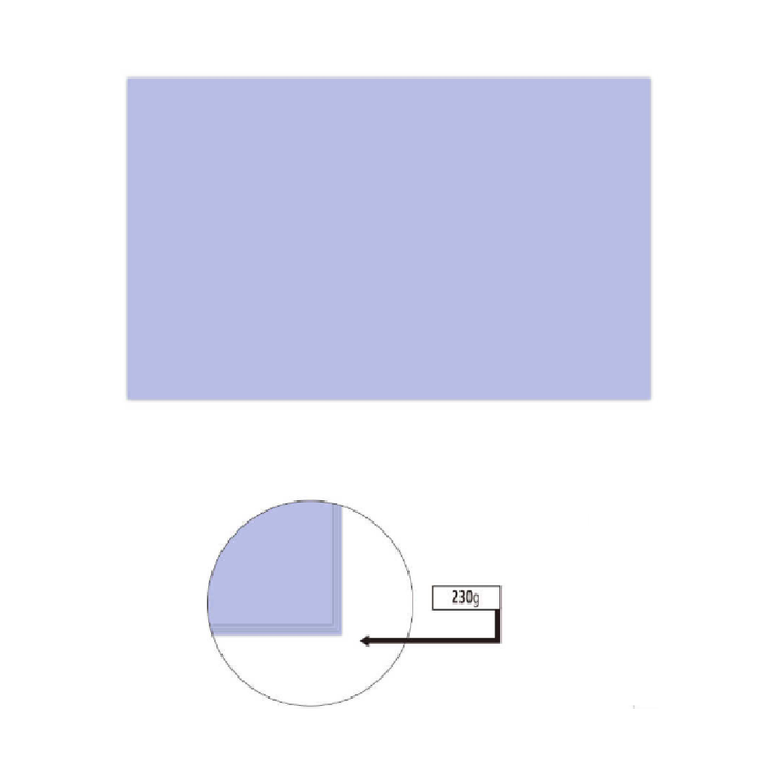 A4 Cardboard Pastel Color 230g 50pcs Purple