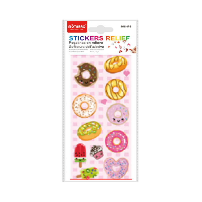 Puffy Sticker 85 × 160 Donuts