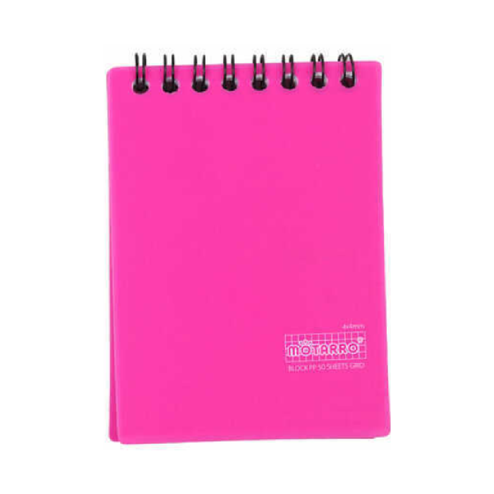 3 × 4" PP Cover Top Spiral Notebook 80g 50pages