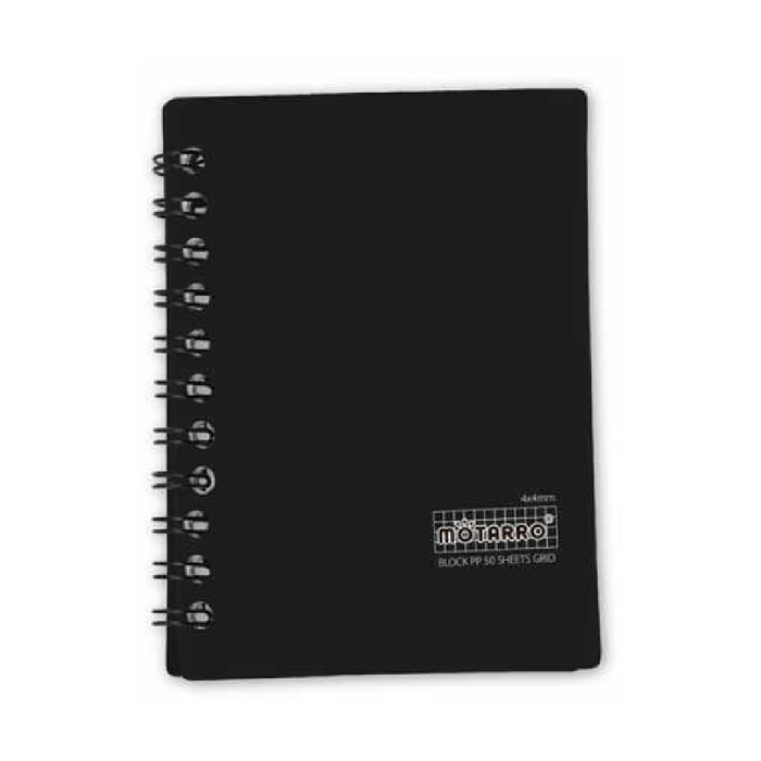 3 × 4" PP Cover Left Side Spiral Notebook 80g 50pages