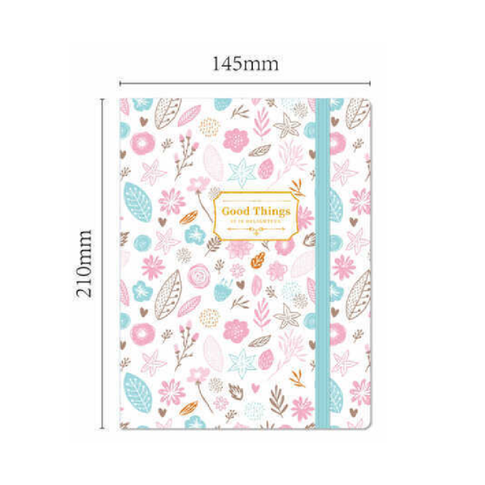 A5 Little Flower Notebook 80g 100p