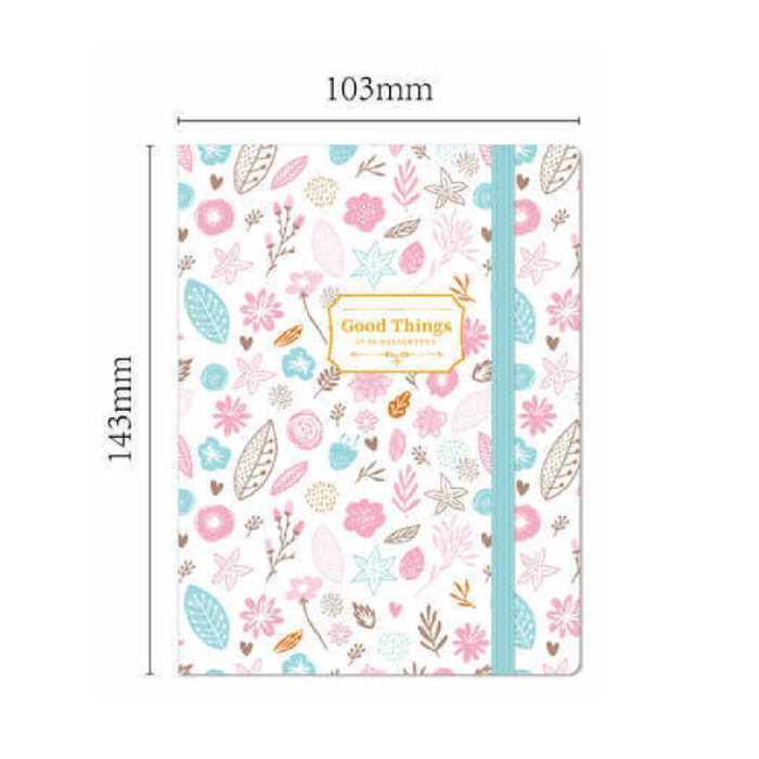A6 Little Flower Notebook 80g 100p