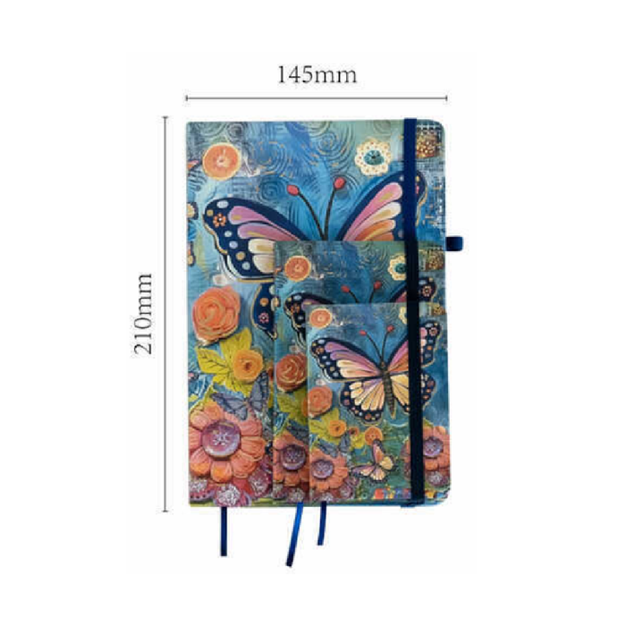 A5 Butterfly Notebook 80g 100p