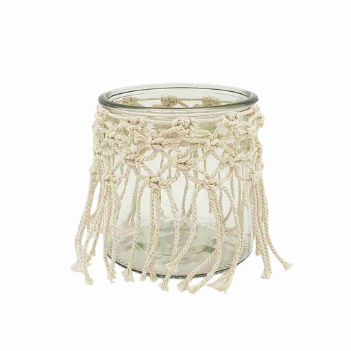 Macrame Glass Planter - Vases and Glass Vases by Casaliving