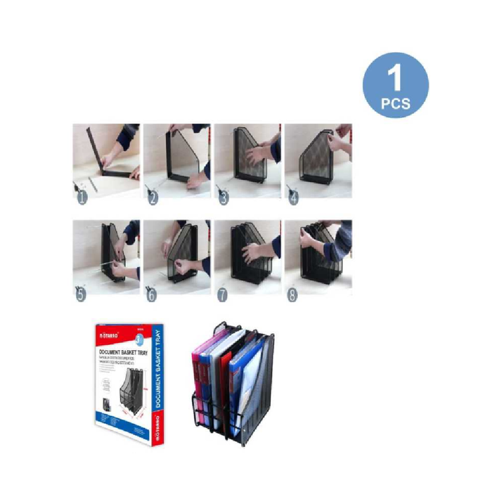 Magazine Rack Black