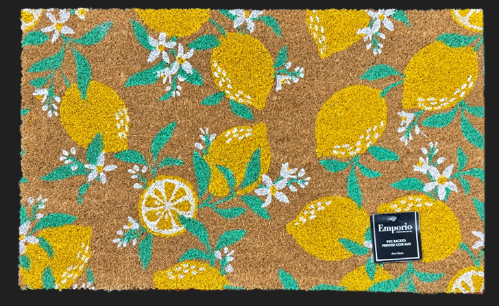 Mat Coir Printed 45x75cm | Christmas Decorations, Gifts, and Accessories by Casaliving