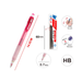 Mechanical Pencil + Lead Refill Blue/Pink HB 0.7