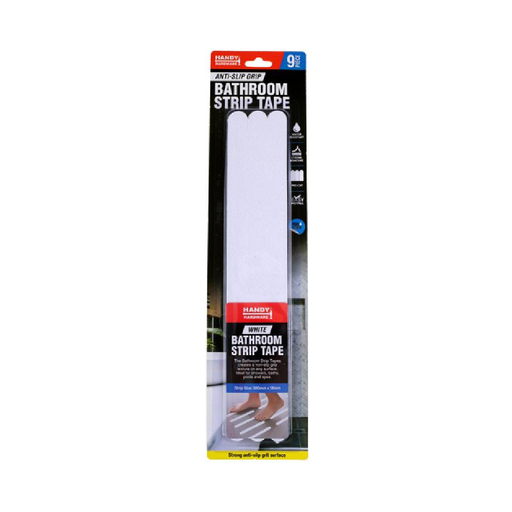 Non-Slip Grip Tape Bathroom White 9pk | Casaliving
