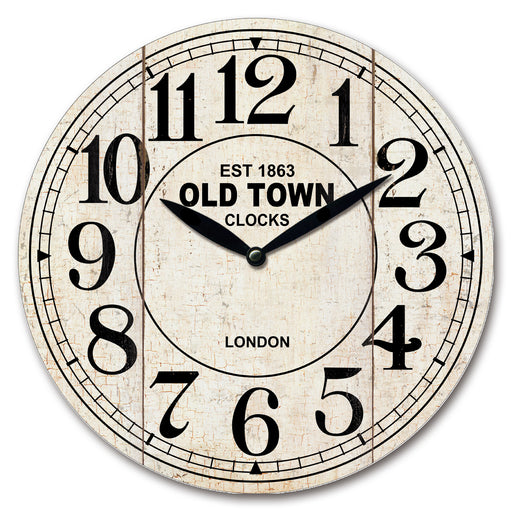 Old Town Wall Clock  | Clocks and Wall clocks by Casaliving&nbsp;