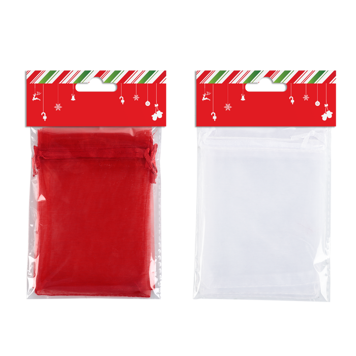 Organza Bags Sheer Pk3 | Christmas Decorations, Gifts, and Accessories by Casaliving