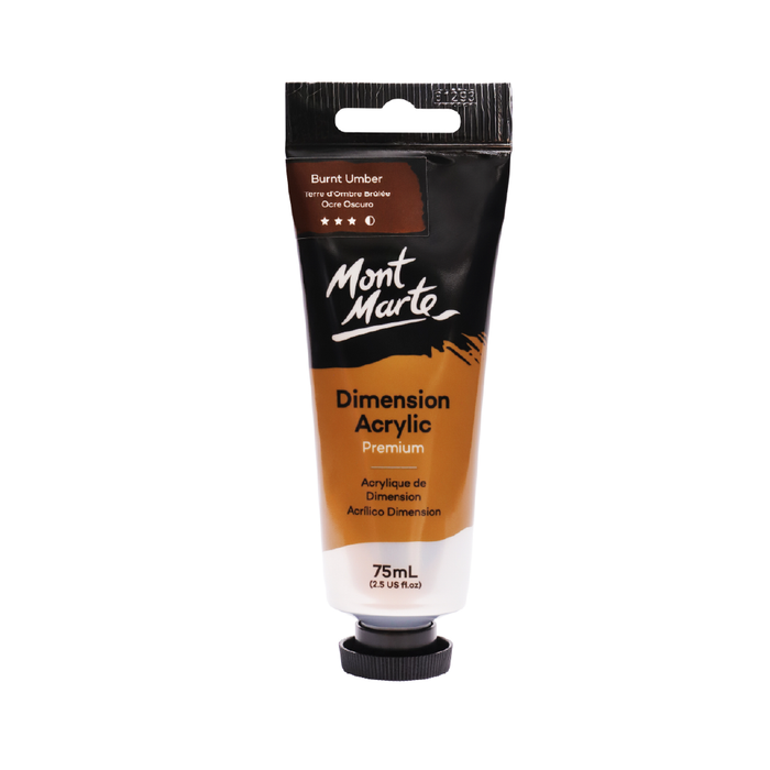 Dimension Acrylic 75ml - Burnt Umber