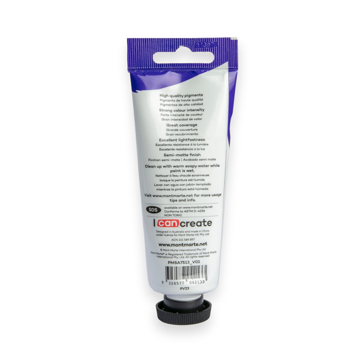 Satin Acrylic 75ml - Purple