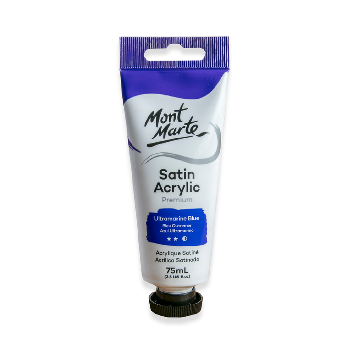 Satin Acrylic 75ml - Ultramarine Blue