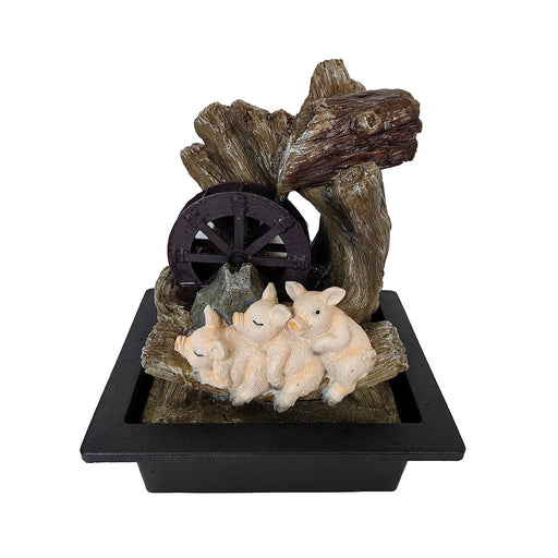  Piglets Wheel&nbsp; - Fountains &amp; Water Features by Casaliving