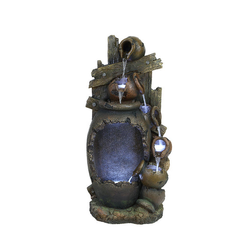 Raining Urns - Fountains &amp; Water Features by Casaliving