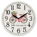   Red Bicycle Wall Clock | Clocks and Wall clocks by Casaliving&nbsp;