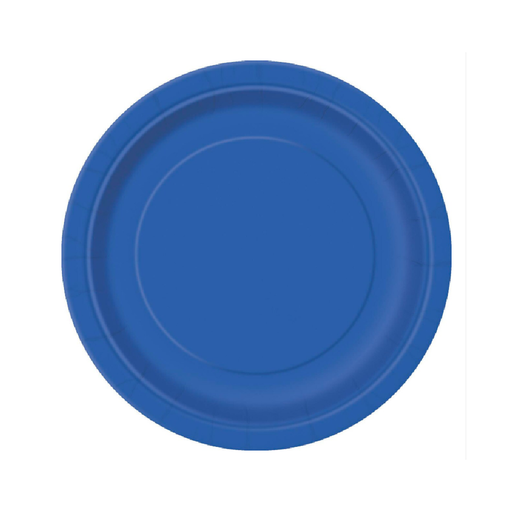 Royal Blue 8 × 18cm (7") Paper Plates