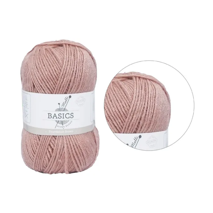 Super Blend Basic Yarn - Foundation Brown