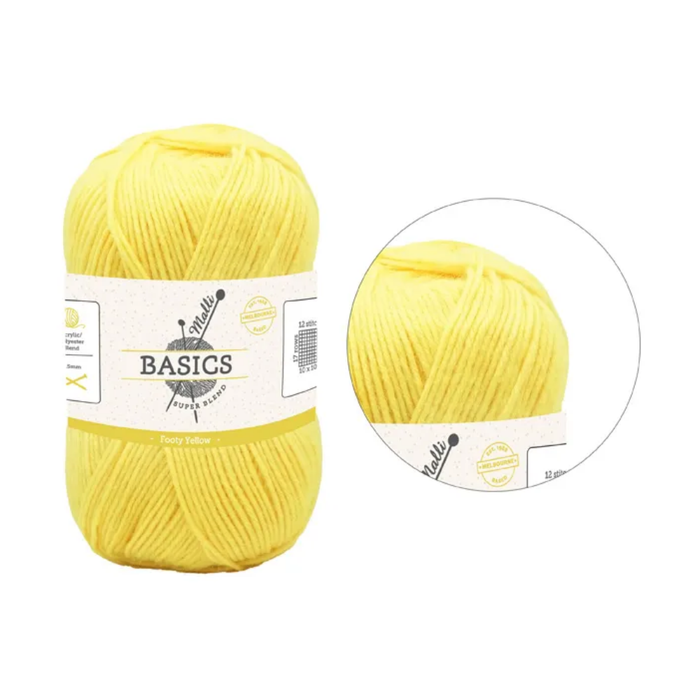 Super Blend Basic Yarn - Footy Yellow