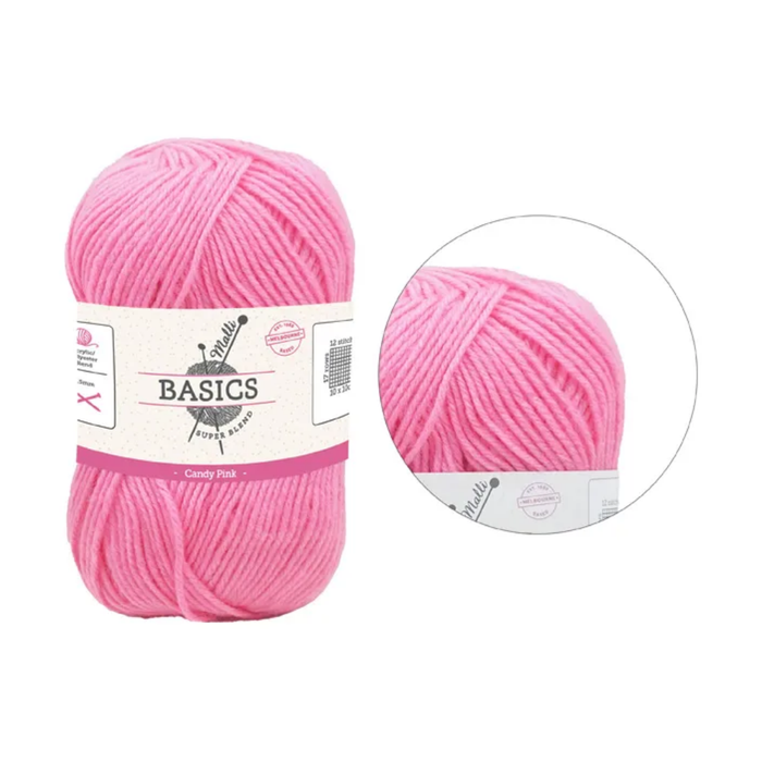 Super Blend Basic Yarn - Candy Pink