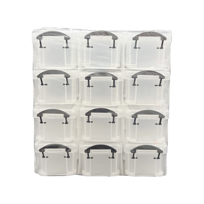 Compartment Storage Unit with 12 Individual Clip Boxes