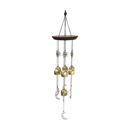 58cm Sun and Moon Bell Wind Chime - Casa Living