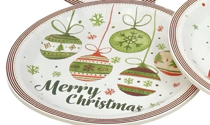 CHRISTMAS JOY PAPER PLATES 23CM 10Packs &nbsp;– Christmas Decorations, Gifts, and Accessories by Casaliving&nbsp;