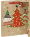 CHRISTMAS DESIGNS ON BROWN PAPER &nbsp;BAG