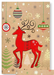 FOILED KRAFT LOOK CHRISTMAS CARDS&nbsp;– Christmas Decorations, Gifts, and Accessories by Casaliving