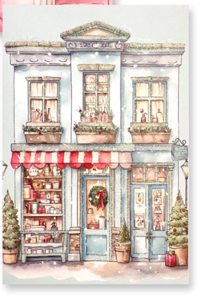 CHRISTMAS SHOP WINDOWS CARDS&nbsp;– Christmas Decorations, Gifts, and Accessories by Casaliving