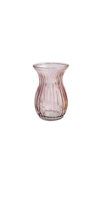 Glass Vase - 11x11x17 cm - Vases and Glass Vases by Casaliving