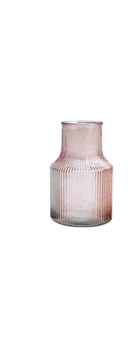 Glass Vase - 13x13x20 cm - Vases and Glass Vases by Casaliving