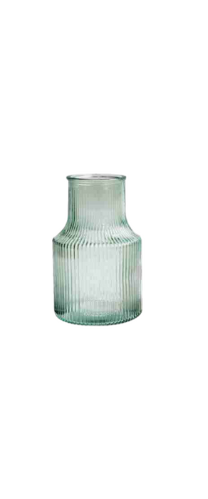 Glass Vase - 13x13x20 cm - Vases and Glass Vases by Casaliving